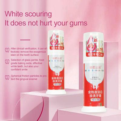 Get a Brighter Smile with Tiktok 130g Teeth Whitening Toothpaste 3 Flavor Options OEM
