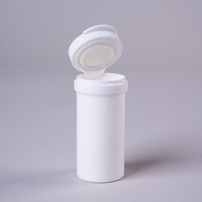 PP Collar Material Compressed Tablets Empty Effervescent Tablet Container Tube with Cover