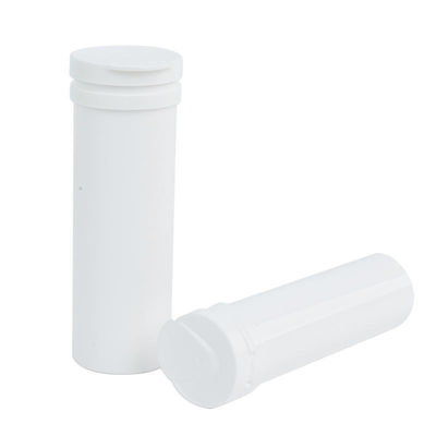 Vitamin C Effervescent Tablets Tube with Twist Lock PP Plastic Medical Capsule Container