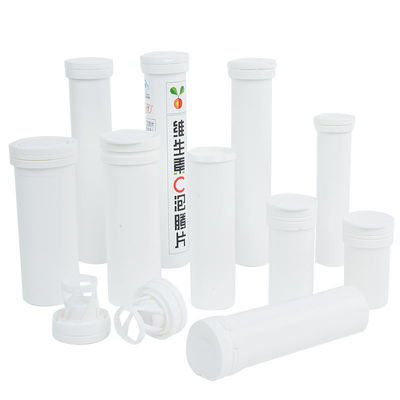 Customized PP Material Effervescent Tablet Bottle with Desiccant Empty As Picture