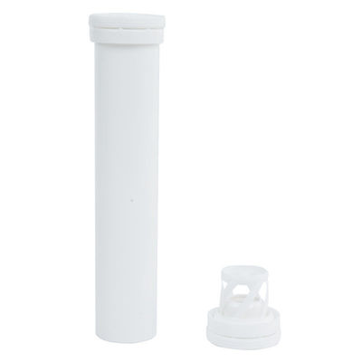 Portable PP Collar Effervescent Tubes for White Long Vitamin C Tablets and More in Bulk