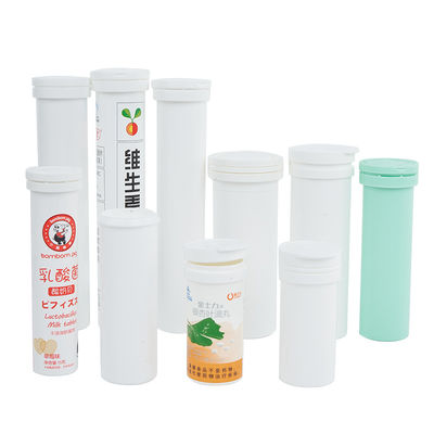 Effervescent Tablet Tube Vitamin C Plus with Custom Logo Printing and PP Body Material